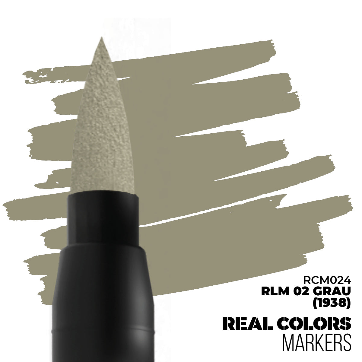 AK Interactive: Real Colors Markers - RLM 02 Grau (1938)