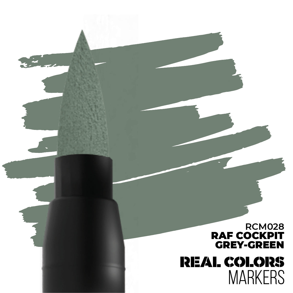 AK Interactive: Real Colors Markers - RAF Cockpit Grey-Green