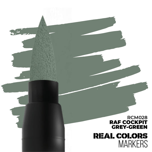 AK Interactive: Real Colors Markers - RAF Cockpit Grey-Green