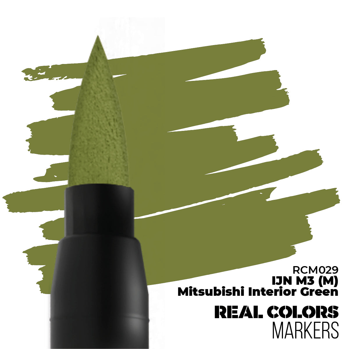 AK Interactive: Real Colors Markers - IJN M3 (M) Mitsubishi Interior Green