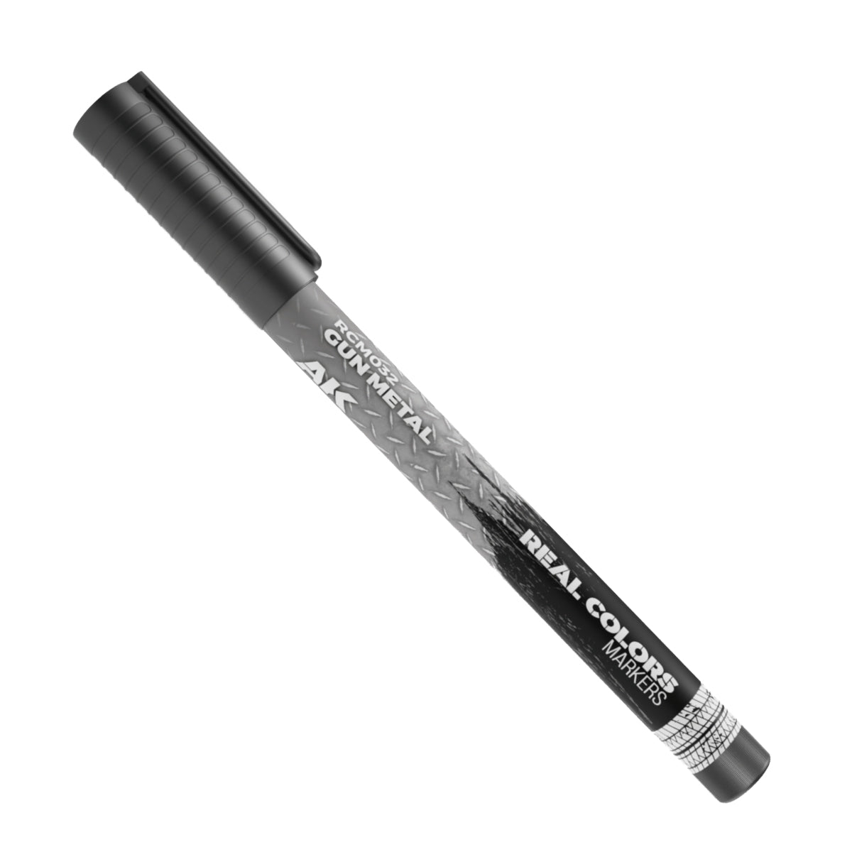 AK Interactive: Real Colors Markers - Gun Metal