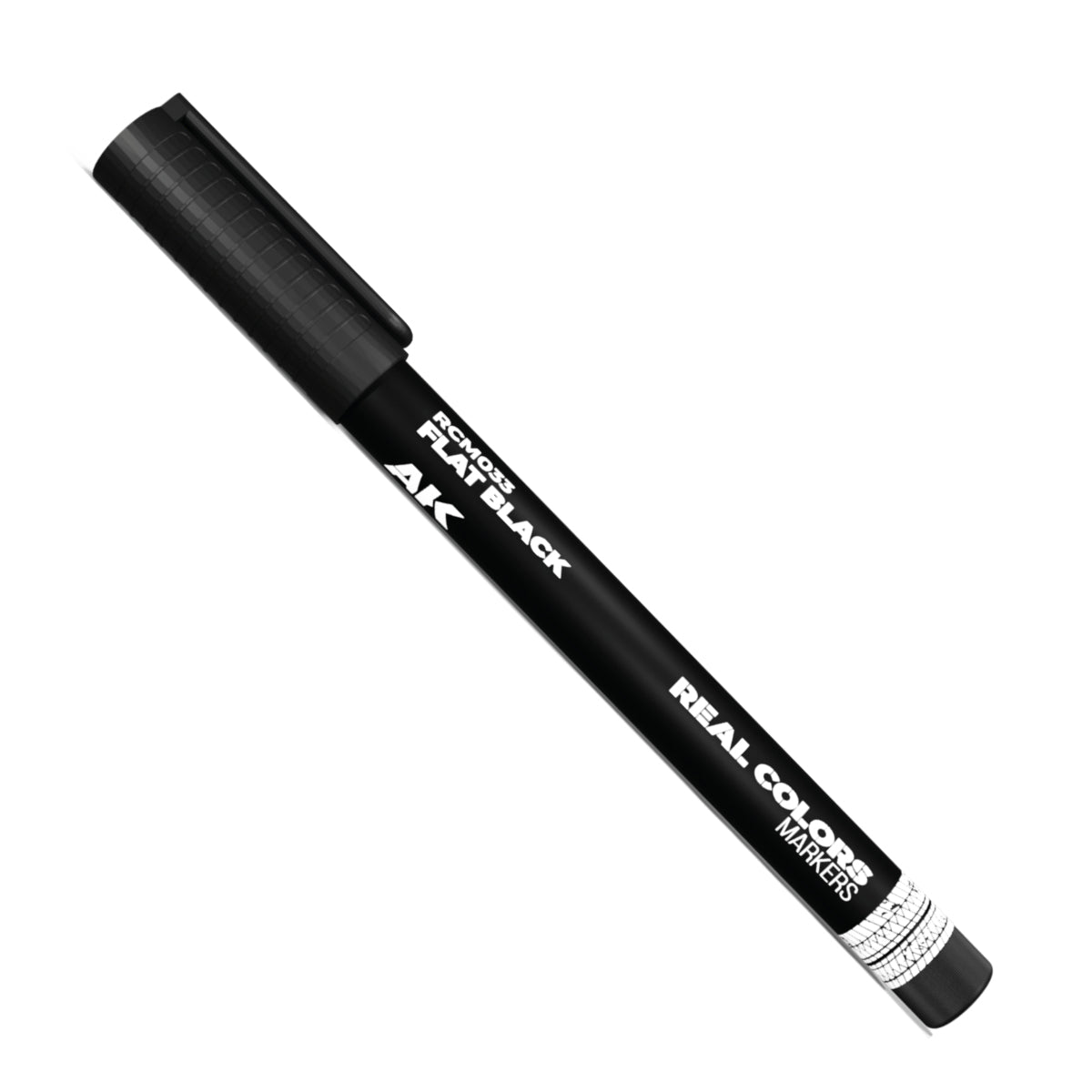 AK Interactive: Real Colors Markers - Flat Black - Warhaus
