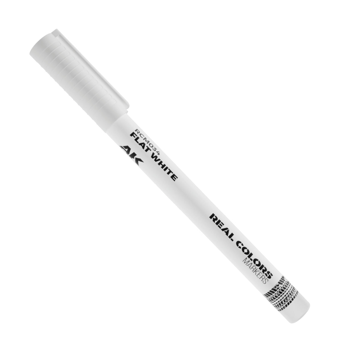 AK Interactive: Real Colors Markers - Flat White - Warhaus