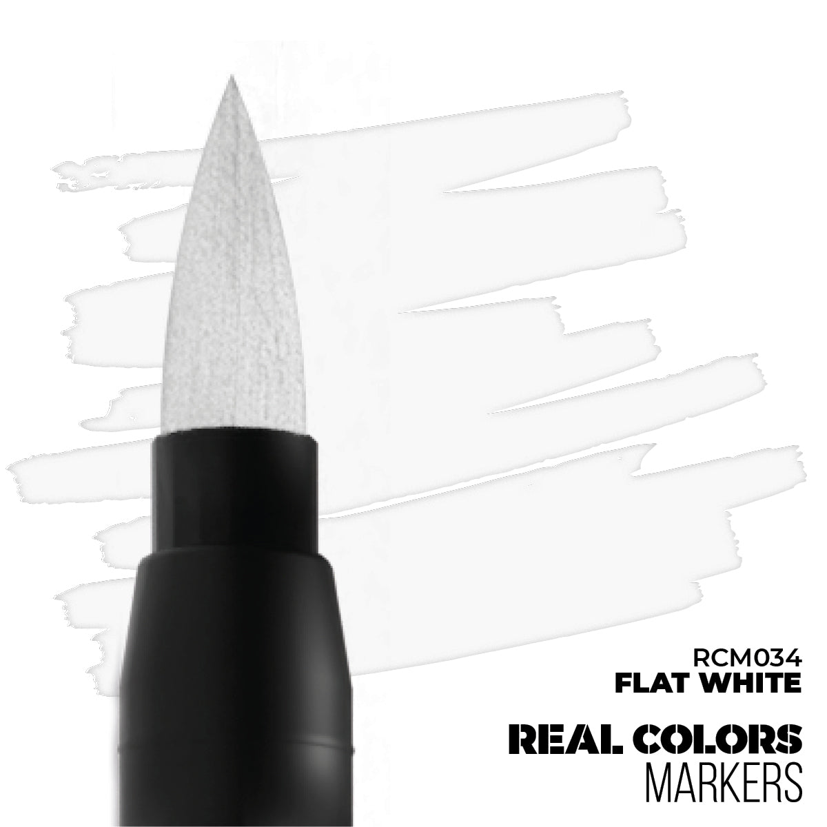 AK Interactive: Real Colors Markers - Flat White - Warhaus