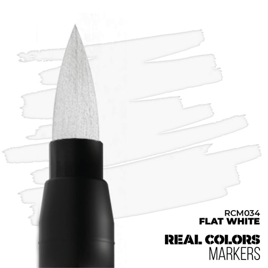 AK Interactive: Real Colors Markers - Flat White - Warhaus
