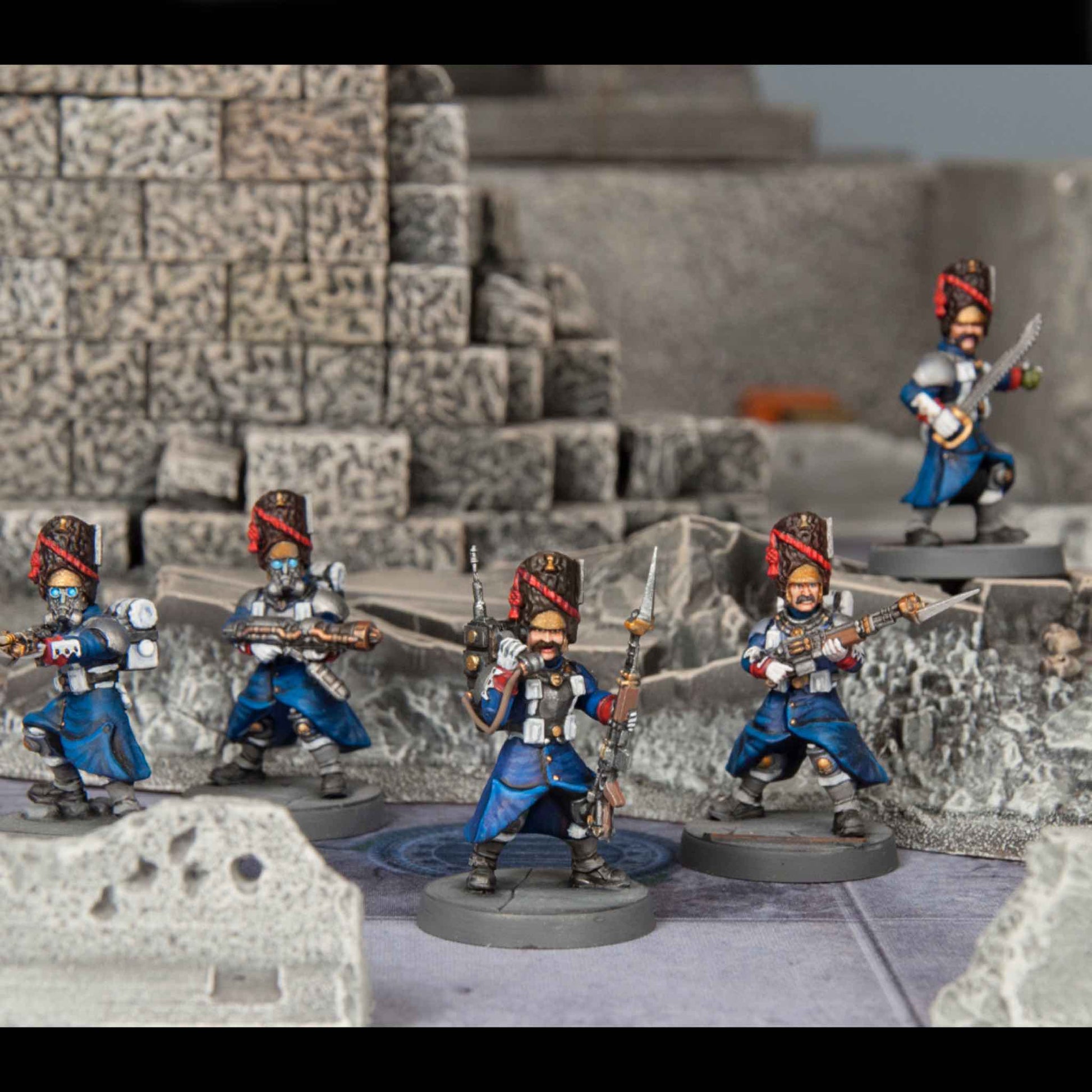 Wargames Atlantic: Death Fields - Les Grognards Command and Heavy Support - Warhaus