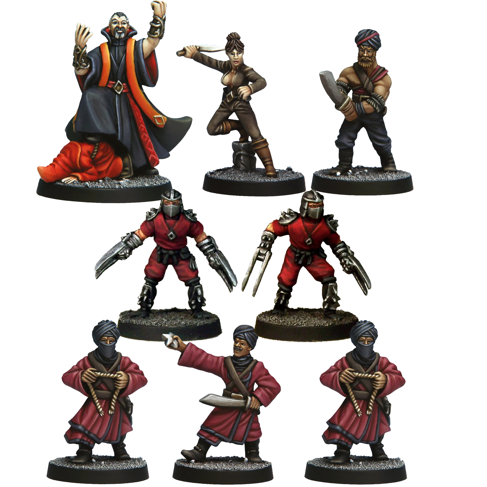 Crooked Dice: Starter Cast - Action