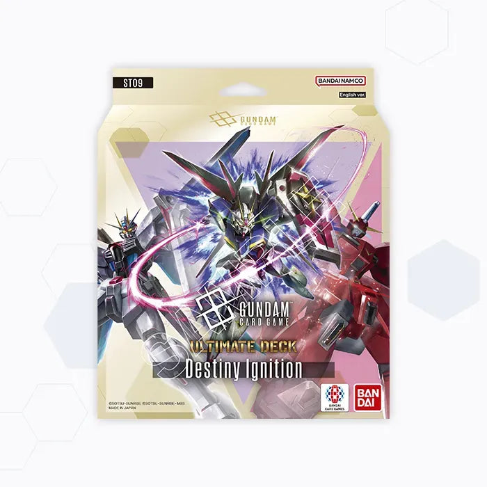 Gundam Card Game: Ultimate Deck Display – Destiny Ignition [ST09]