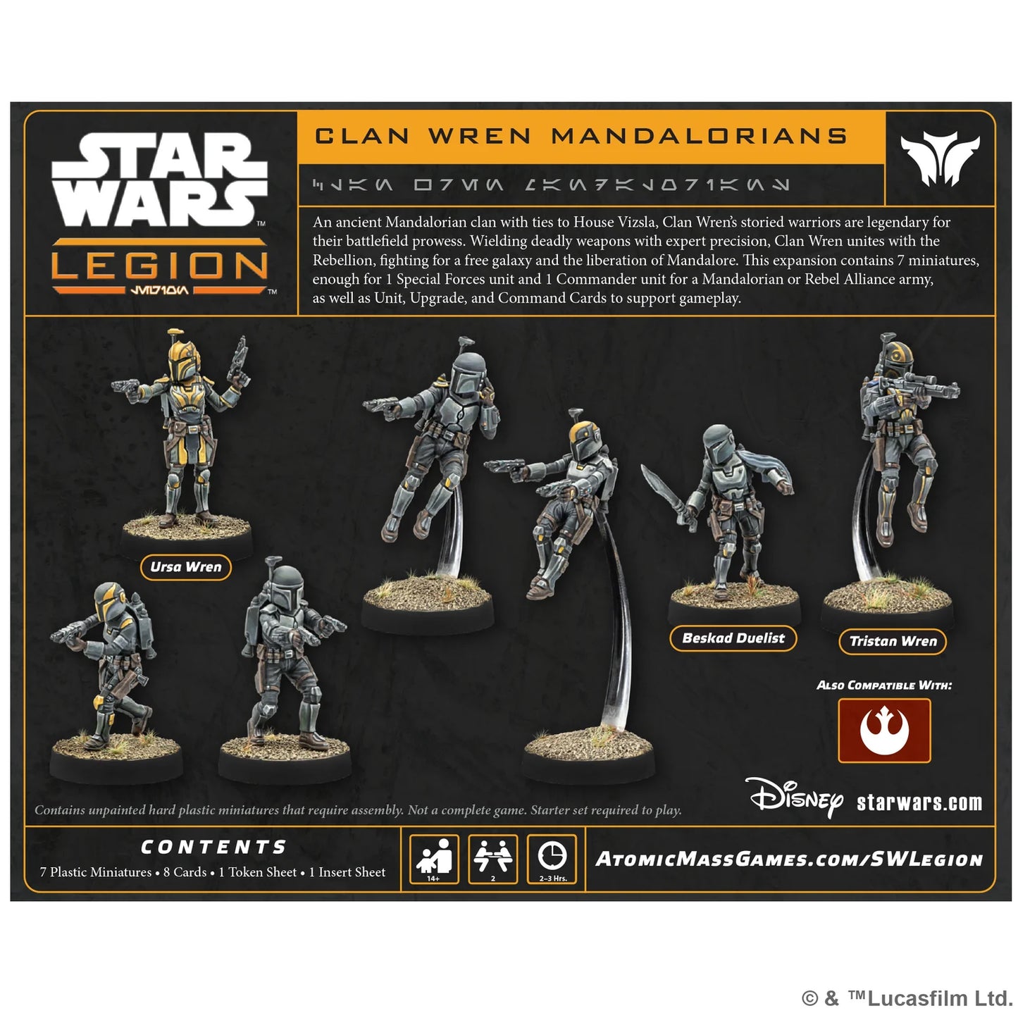 Star Wars: Legion – Clan Wren Mandalorians