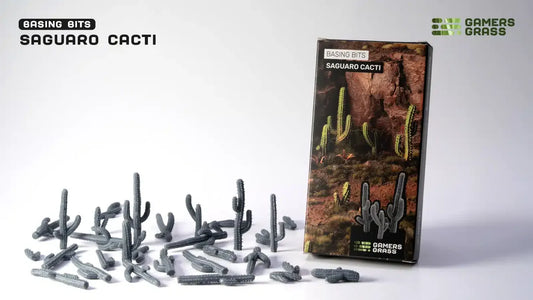 Gamers Grass: Saguaro Cacti Basing Bits