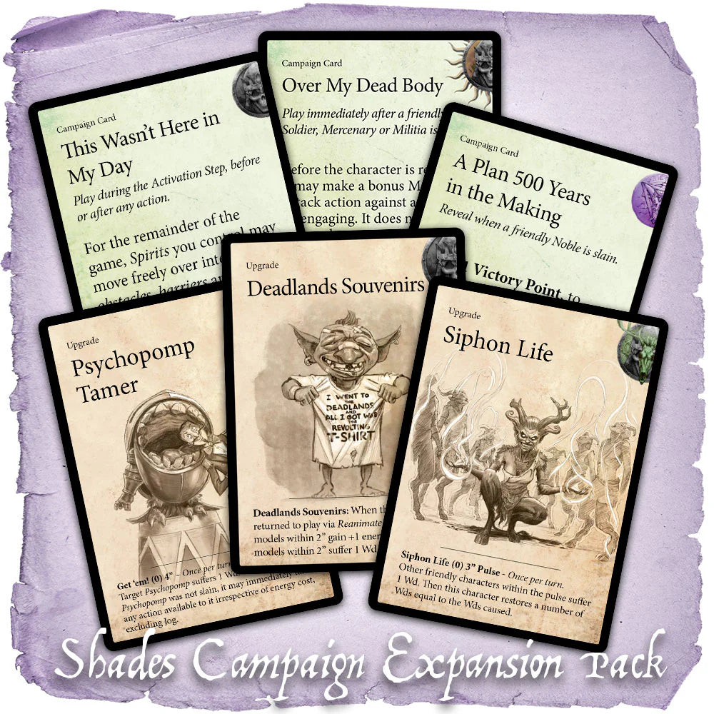 Moonstone: Shades Campaign Expansion Pack