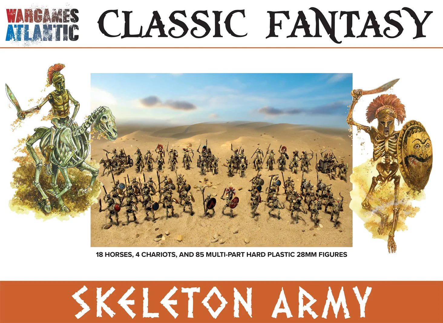 Wargames Atlantic: Classic Fantasy - Skeleton Army