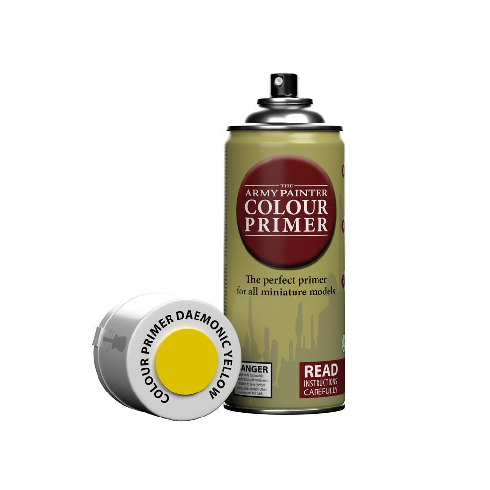 Army Painter Aerosol Spray Primer - Daemonic Yellow 400ml