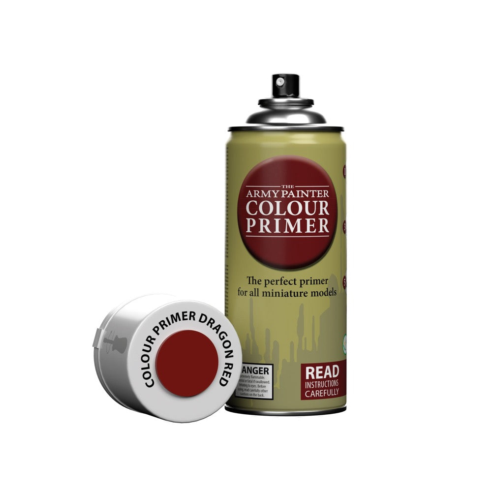 Army Painter Aerosol Spray Primer - Dragon Red 400ml