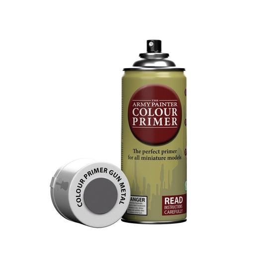 Army Painter Aerosol Spray Primer - Gun Metal 400ml