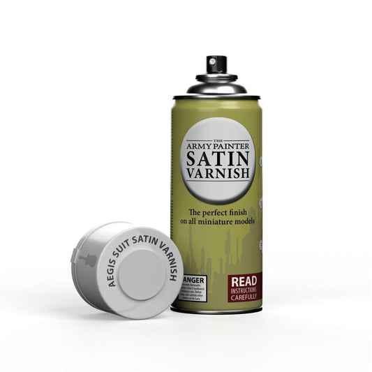 Army Painter Aerosol Spray Primer - Aegis Suit Satin Varnish 400ml