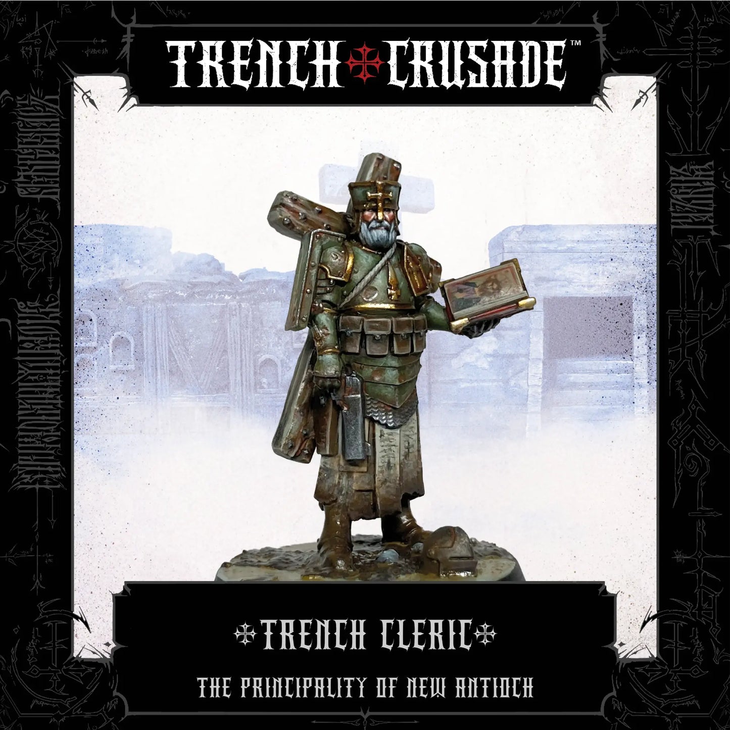 Trench Crusade: Trench Cleric (Book, Pistol)