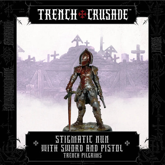 Trench Crusade: Stigmatic Nun (Sword, Pistol)