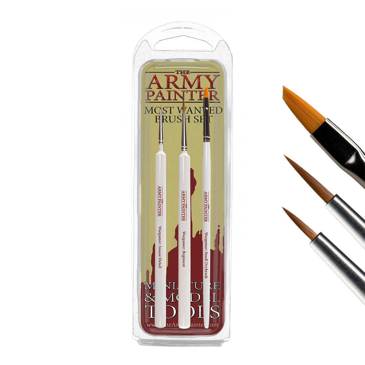 Army Painter: Wargamer Most Wanted Brush Set - Warhaus