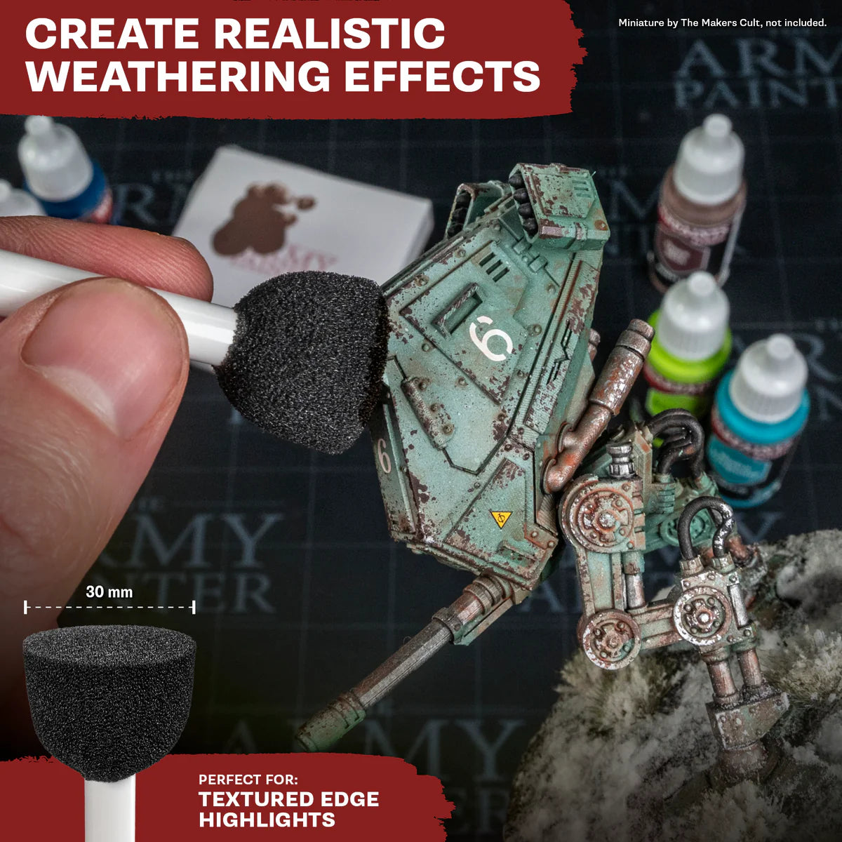 Army Painter: Monster Chipping Brush Set