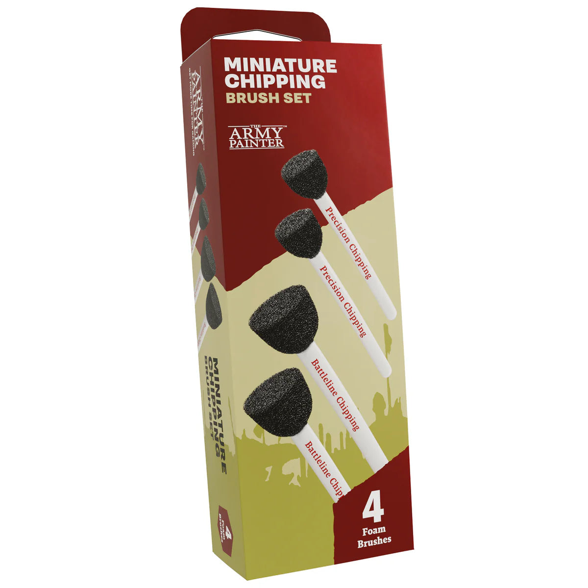Army Painter: Miniature Chipping Brush Set - Warhaus