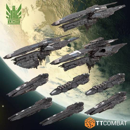 Dropfleet Commander: UCM Core Ships - Warhaus