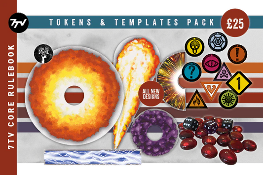 Crooked Dice: 7TV Templates & Tokens Accessory Pack