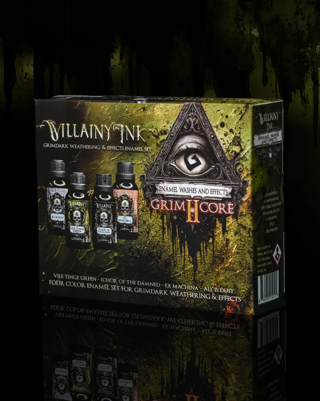 Villainy Ink Enamels • Grim Core Set II