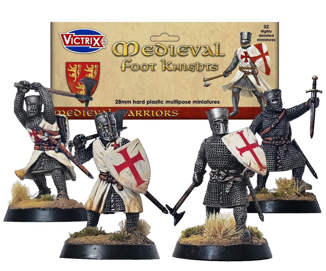 Victrix Miniatures: Medieval Foot Knights