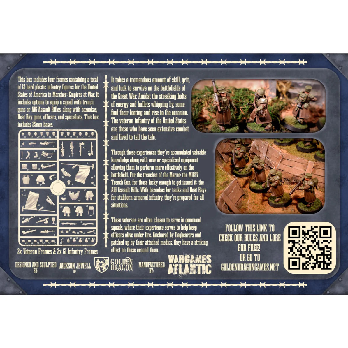 Wargames Atlantic: Marcher - USA Veterans and Command