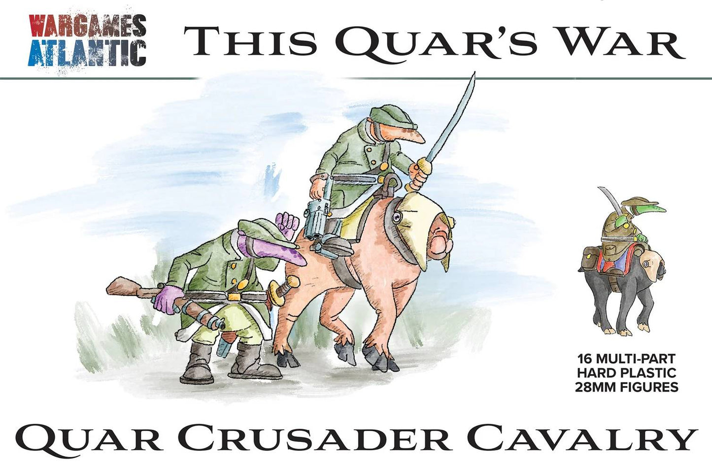 Wargames Atlantic: Quar Crusader Cavalry