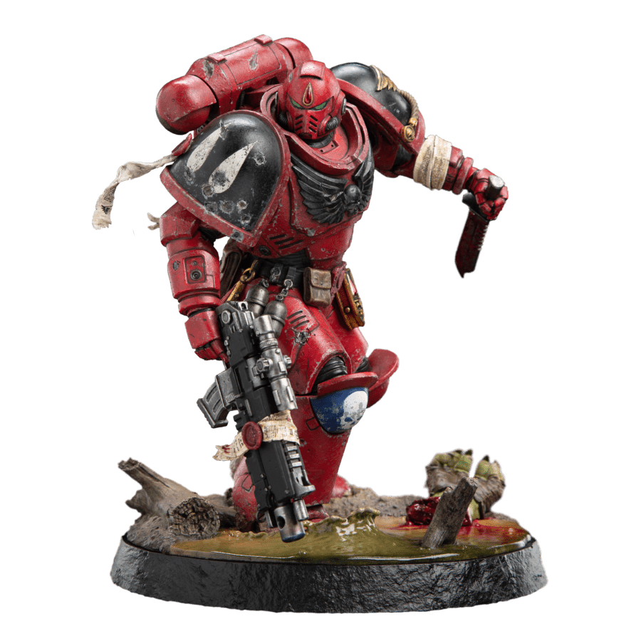 Warhammer 40,000 – Blood Angels Intercessor Sergeant 1:10 Scale Statue