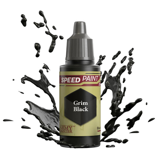 Army Painter Speedpaint - Grim Black 18ml