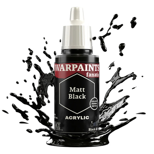 Army Painter - Warpaints Fanatic - Matt Black - Warhaus