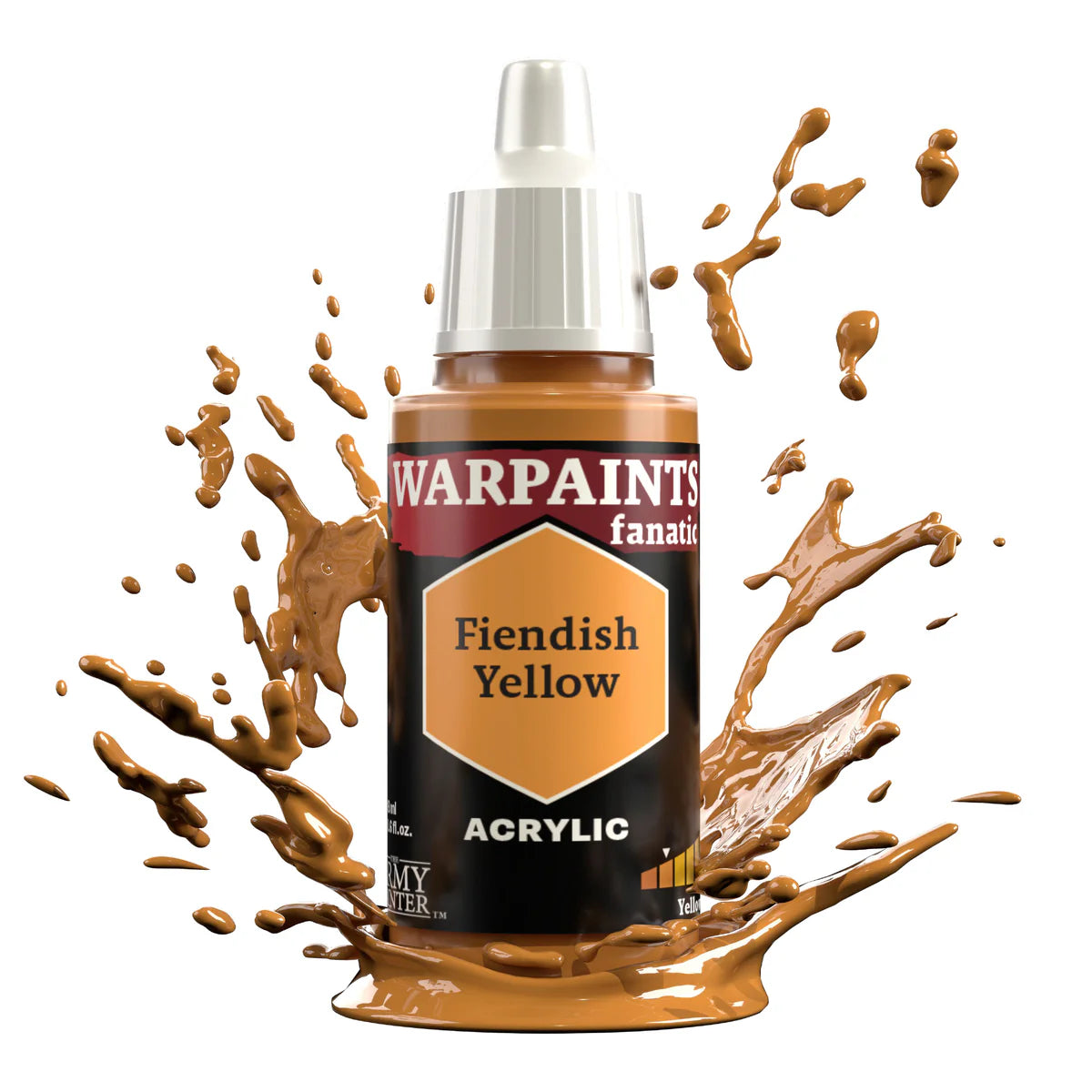 Army Painter - Warpaints Fanatic - Fiendish Yellow