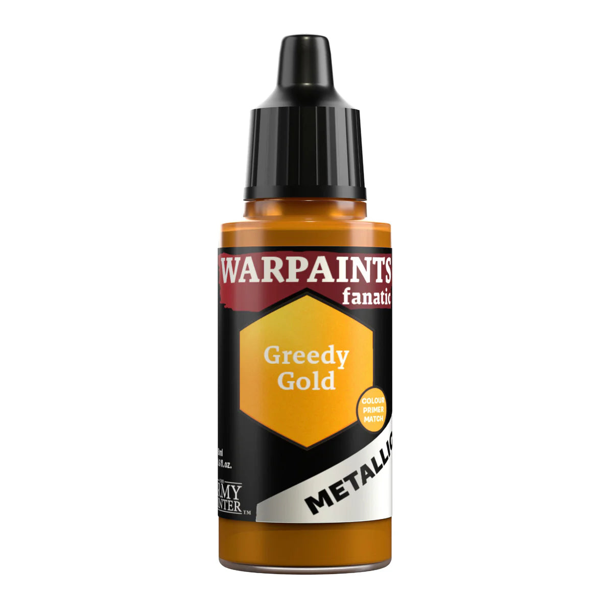 Army Painter - Warpaints Fanatic - Metallic - Greedy Gold - Warhaus