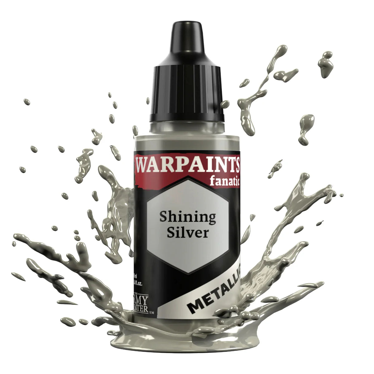 Army Painter - Warpaints Fanatic - Metallic -  Shining Silver