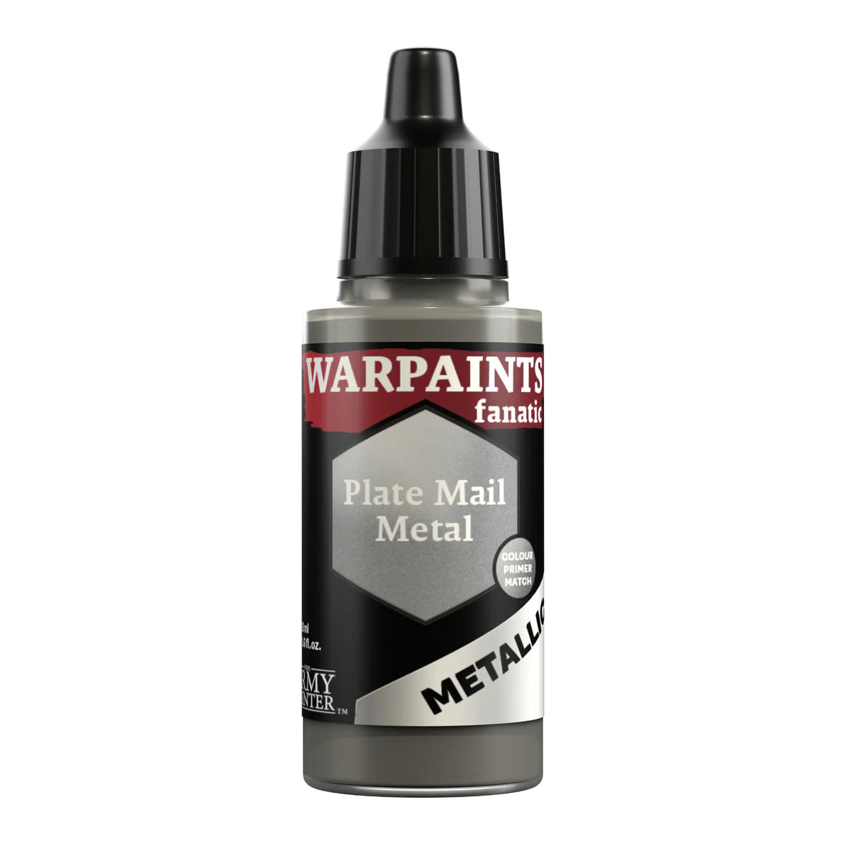 Army Painter - Warpaints Fanatic - Metallic - Plate Mail Metal - Warhaus