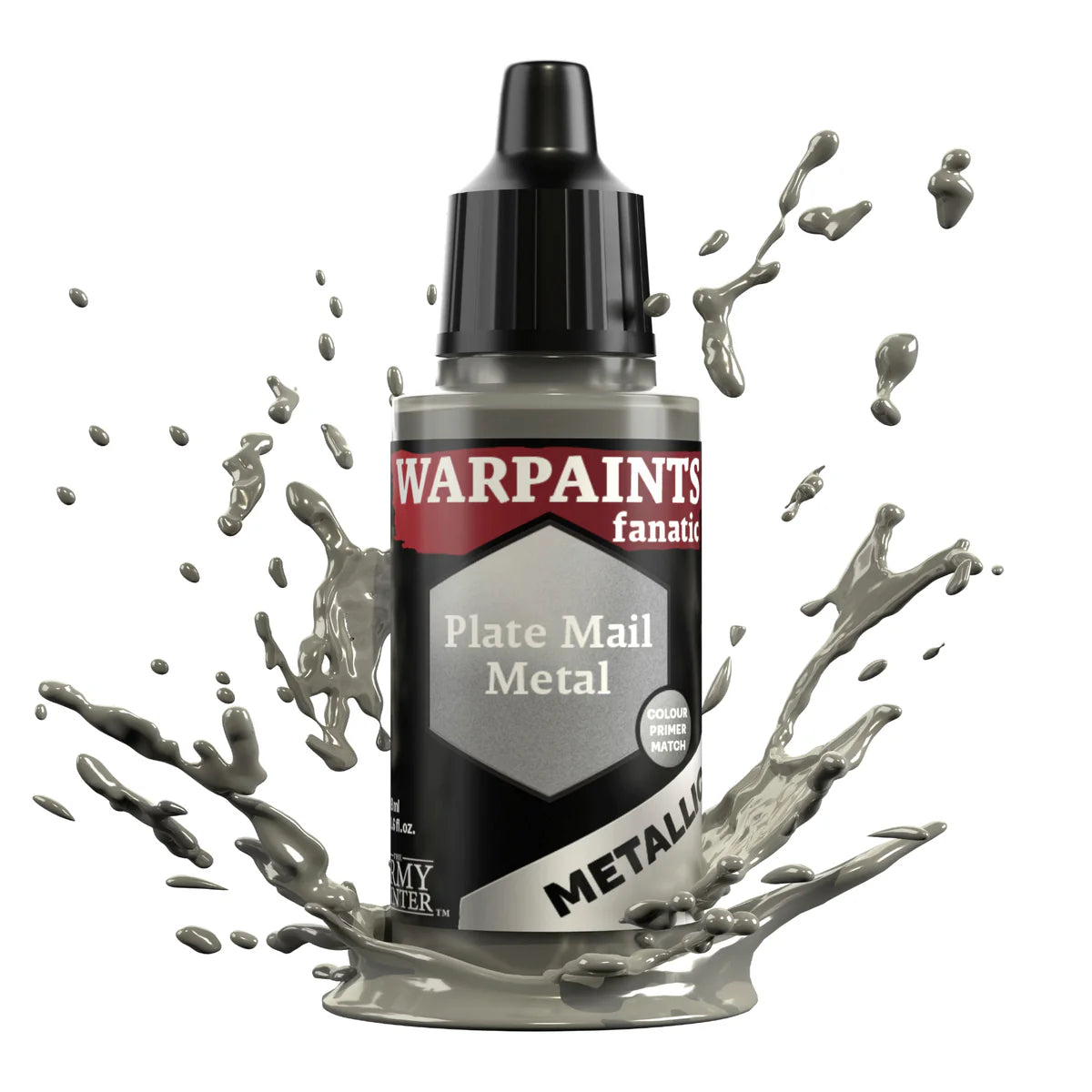 Army Painter - Warpaints Fanatic - Metallic - Plate Mail Metal - Warhaus