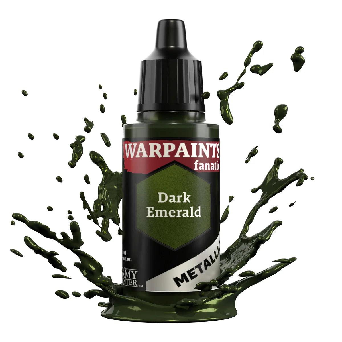 Army Painter - Warpaints Fanatic - Metallic - Dark Emerald - Warhaus