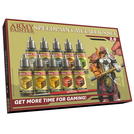 Army Painter: Speedpaint Metallics Set 2.0