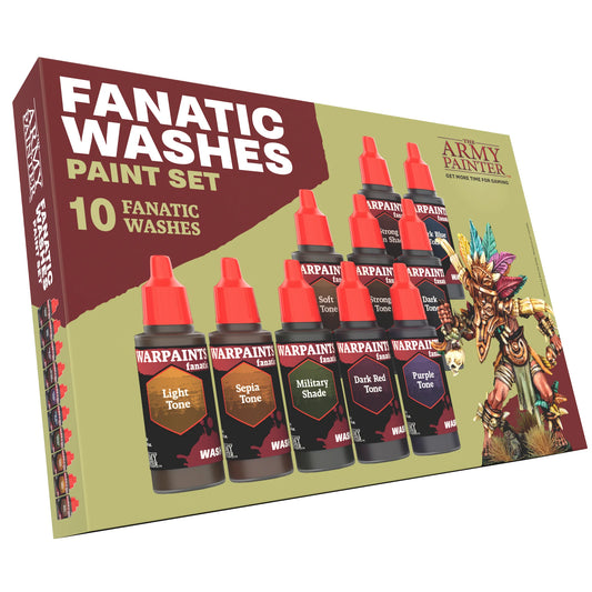 Army Painter: Warpaints Fanatic Washes Set - Warhaus