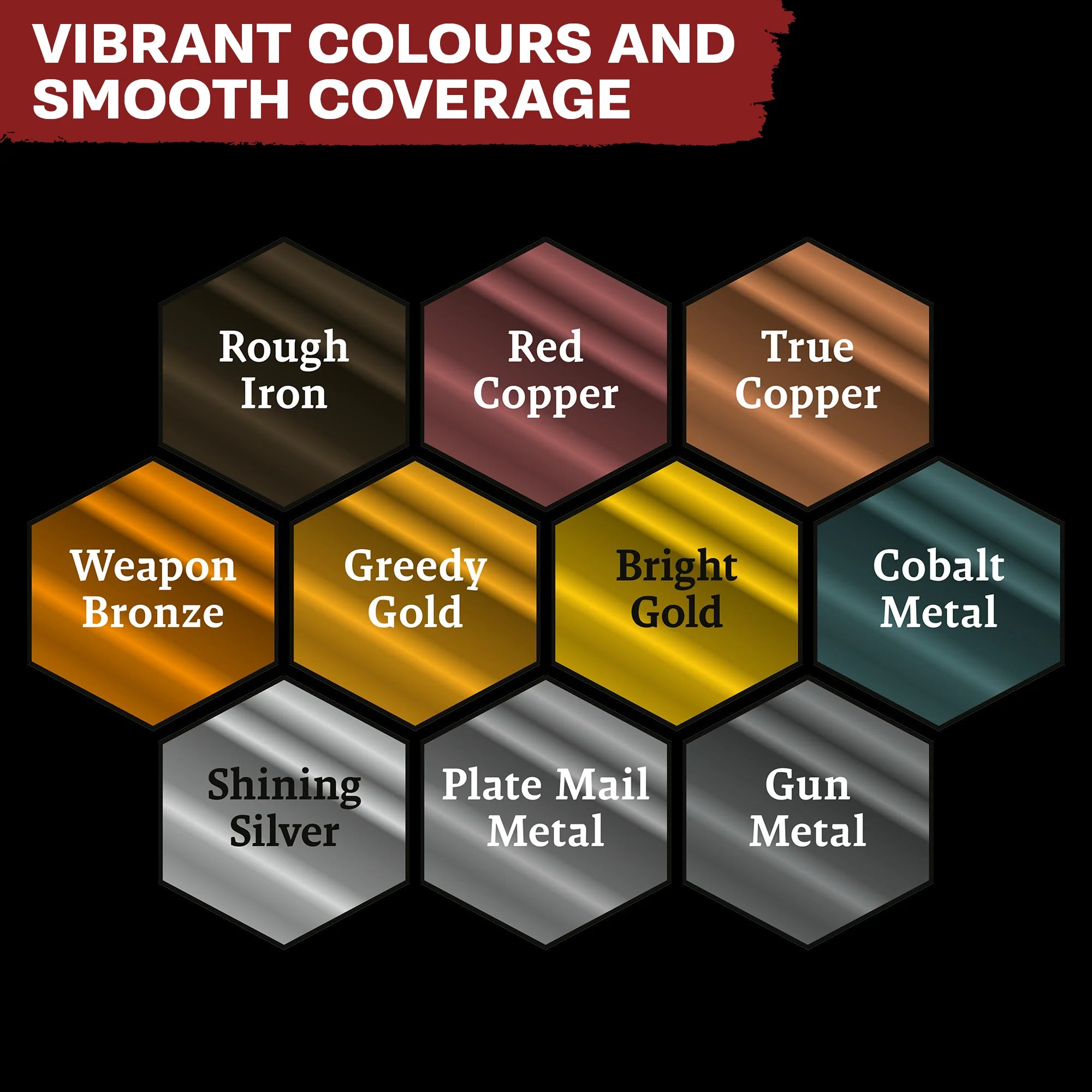 Warpaints Fanatic Metallics Set