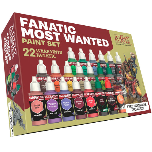 Army Painter: Warpaints Fanatic Most Wanted Set