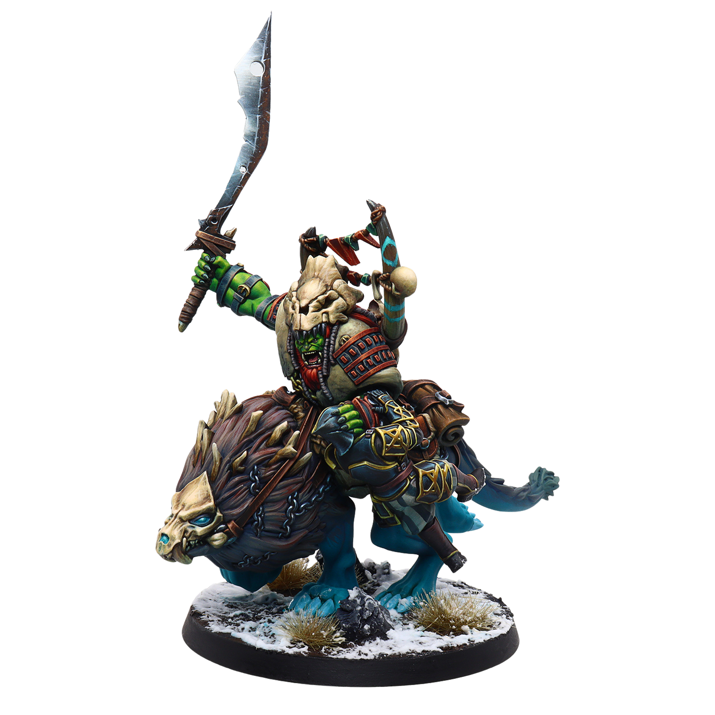 Warcrow: Northern Tribes - Mounted Wrathmane