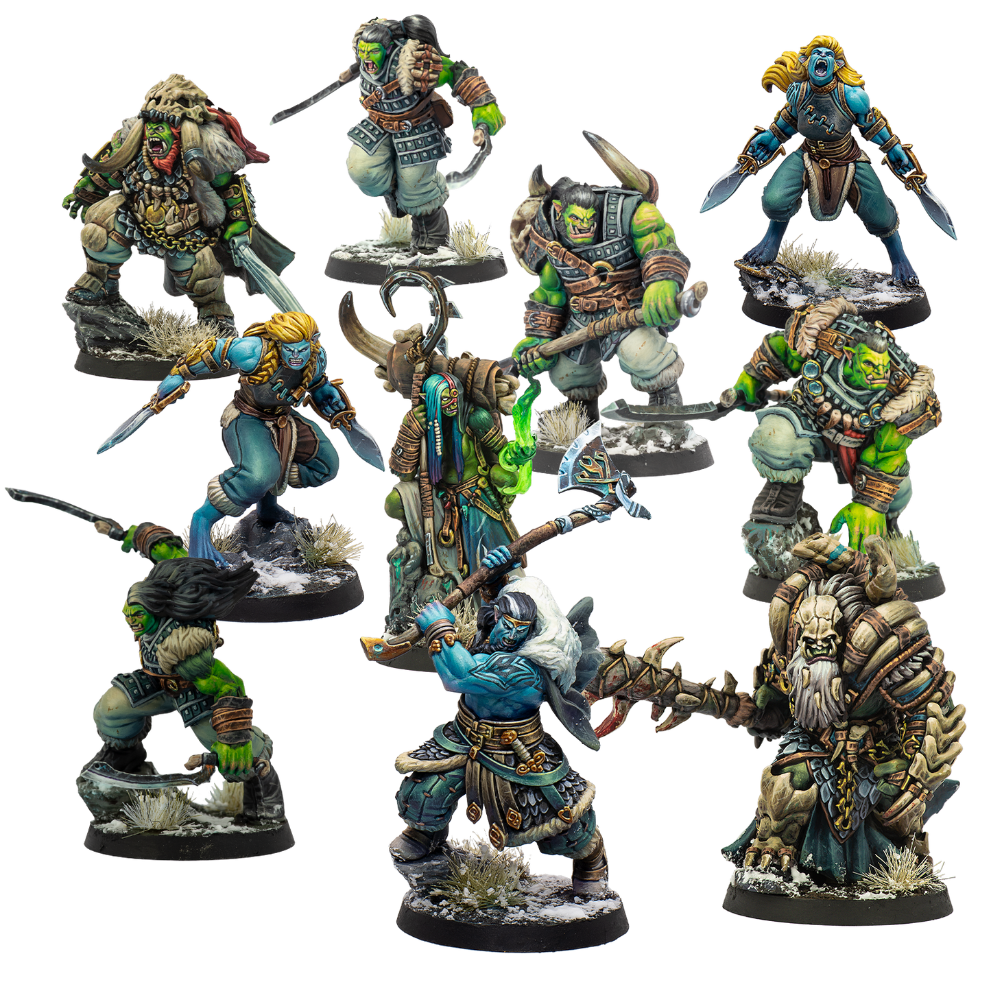 Warcrow: Northern Tribes: Action Pack