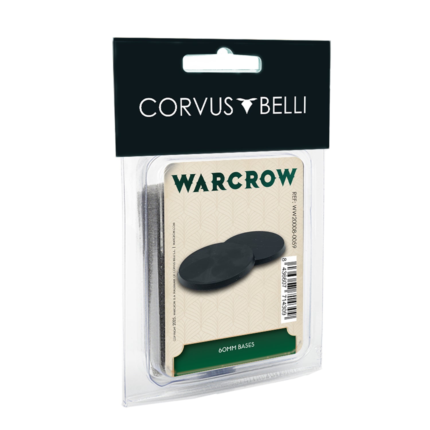 Warcrow: 60mm Bases