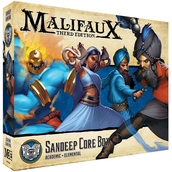 Malifaux: Arcanists - Sandeep Core Box