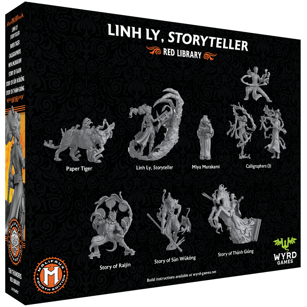 Malifaux Fourth Edition: Linh Ly, Storyteller box back