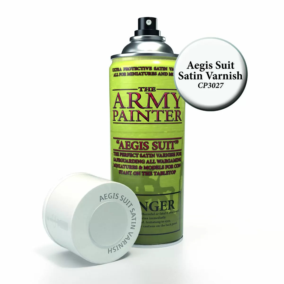 Army Painter Aerosol Spray Primer - Aegis Suit Satin Varnish 400ml